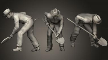 Figurines of people MAN FIGURE15 3d model